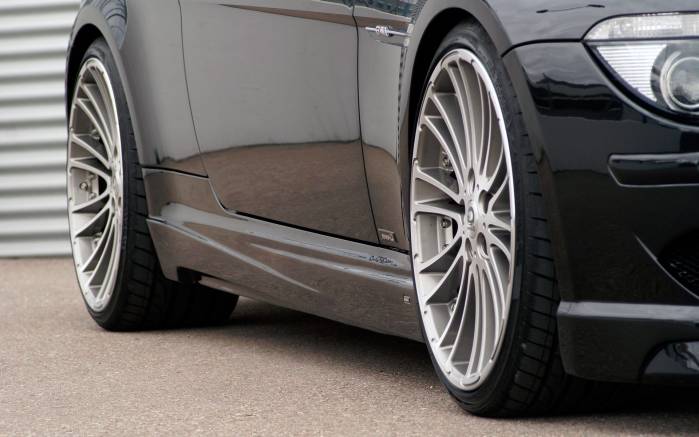 Широкоформатные обои Колеса BMW G power M6 hurricane convertible, Колеса БМВ пауэр М6 Харрикейн (G power M6 hurricane)