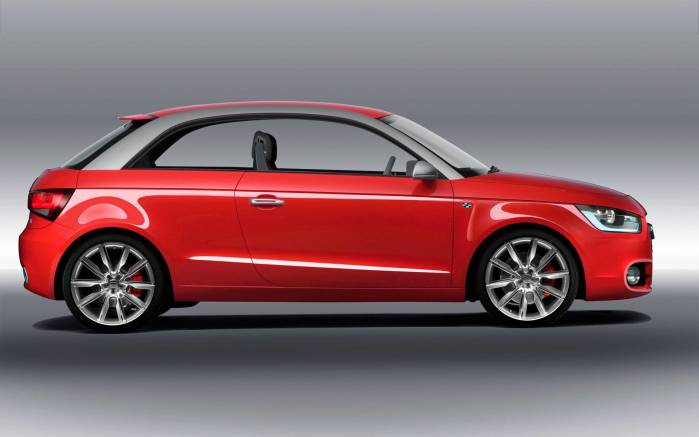 Широкоформатные обои Вид сбоку Audi Metroproject, Вид сбоку Ауди Метропроджект (Audi Metroproject)