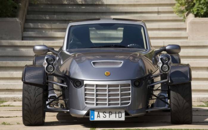 Широкоформатные обои Спереди IFR Automotive Aspid Sports Car, Вид спереди Автомотив Аспид Спорткар (IFR Automotive Aspid Sports Car)