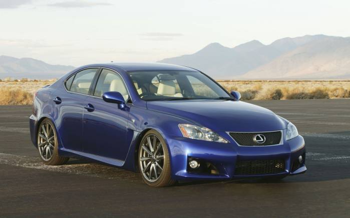 Широкоформатные обои LexusIS F, Лексус (LexusIS F)