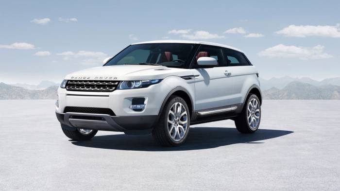 Широкоформатные обои Range rover evoque, Range rover в пустыне