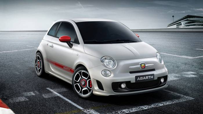 Широкоформатные обои Fiat 500 Abarth 2008, Шустрый Fiat