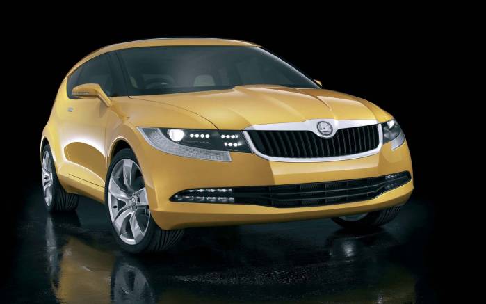 Широкоформатные обои Skoda Joyster, Шкода Джойстер (Skoda Joyster)