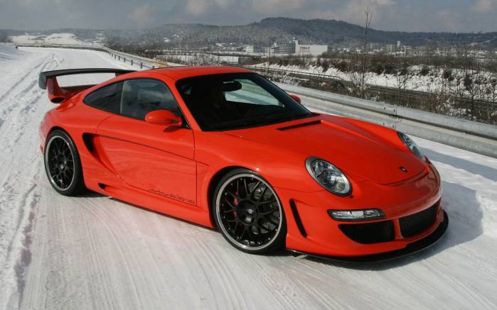Широкоформатные обои Porsche Gemballa GTR 650 Avalanche, Порш Гембалла (Porsche Gemballa GTR 650 Avalanche)