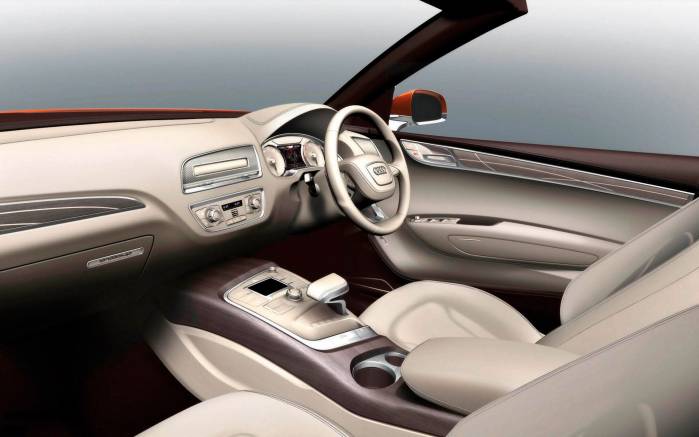 Широкоформатные обои Интерьер Audi Cross Cabrio, Интерьер Ауди Кросс Кабрио (Audi Cross Cabrio)