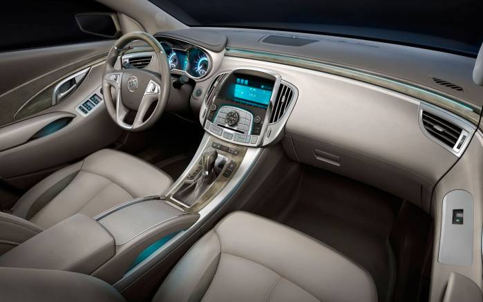Широкоформатные обои Внутри Buick Invicta Concept, Интерьер Бьюик Инвикта Концепт (Buick Invicta Concept)