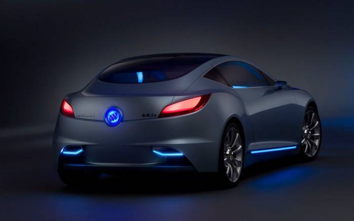 Широкоформатные обои Под углом Buick Riviera Concept, Под углом Бьюик Ривьера Концепт (Buick Riviera Concept)