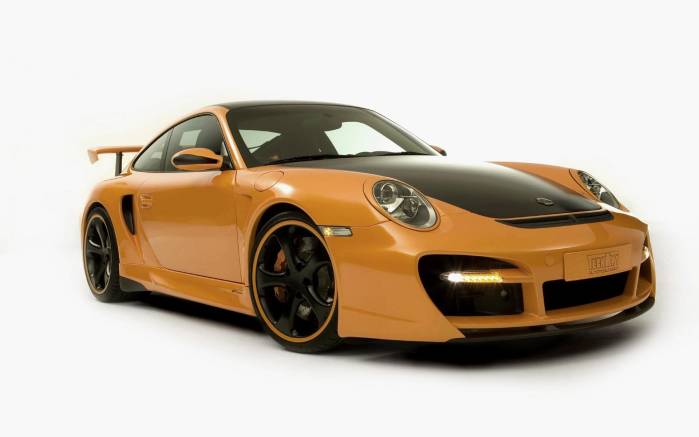 Широкоформатные обои Porsche 911 TechAr, Порш 911 (Porsche 911 TechAr)