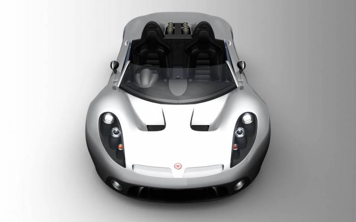 Широкоформатные обои Вид сверху Bizzarrini Livorno p538, Вид сверху Биззаррини Ливорно (Bizzarrini Livorno p538)