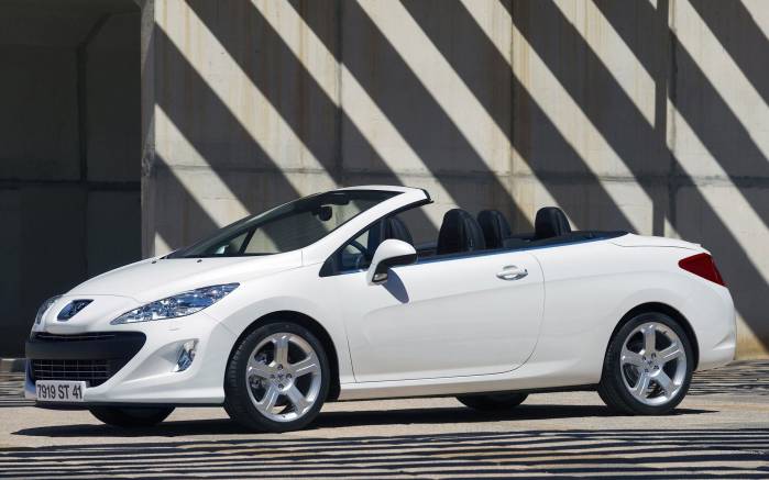 Широкоформатные обои Peugeot 308 CC, Пежо (Peugeot 308 CC)