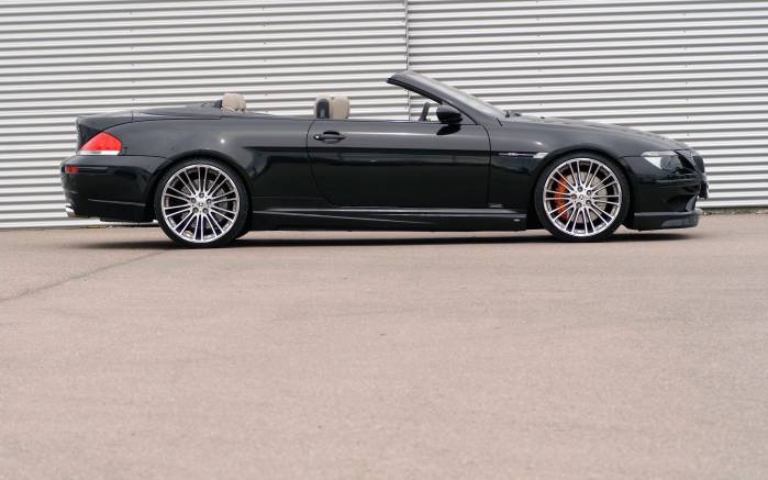 Широкоформатные обои Вид сбоку BMW G power M6 hurricane, Вид сбоку БМВ пауэр М6 Харрикейн (G power M6 hurricane)