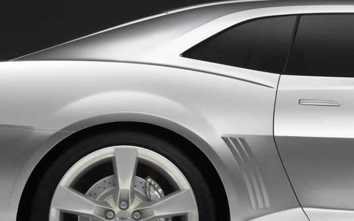 Широкоформатные обои Дверь Chevrolet Camaro 2008, Вид сбоку Шевроле Камаро (Chevrolet Camaro Concept 2008)