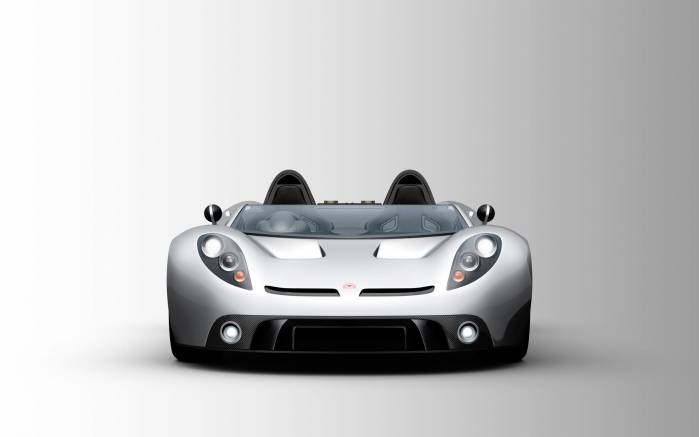 Широкоформатные обои Серый Scuderia Bizzarrini Livorno, Серый Скудериа Биззаррини Ливорно (Scuderia Bizzarrini Livorno)