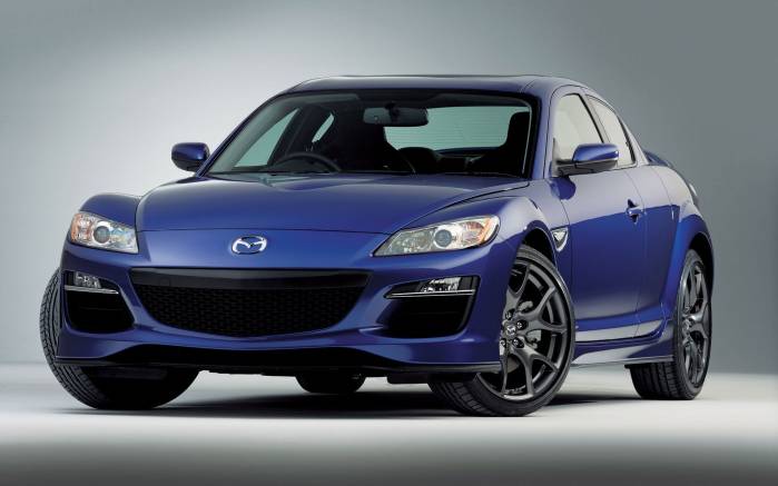 Широкоформатные обои Mazda RX8 2009, Мазда (Mazda RX8 2009)