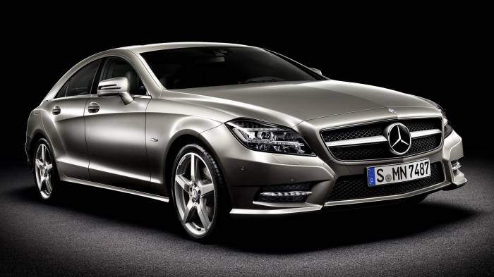 Широкоформатные обои Mercedes CLS 2010, Бизнес класс