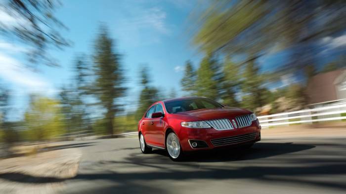 Широкоформатные обои Красный lincoln mark, Скорость ветра