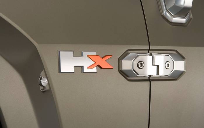 Широкоформатные обои Логотип Hummer HX Concept 2008, Логотип Хаммер Концепт (Hummer HX Concept 2008)