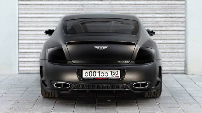 Широкоформатные обои Вentley continental, Матовая мечта