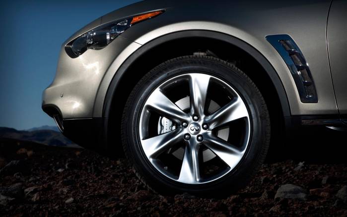 Широкоформатные обои Колесо Infiniti FX50, Колесо Инфинити (Infiniti FX50)