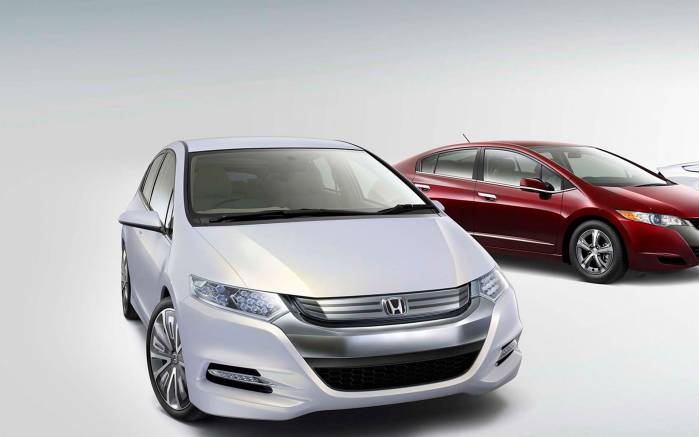 Широкоформатные обои Три Honda Insight Concept, Колесо Хонда Инсайт Концепт (Honda Insight Concept)