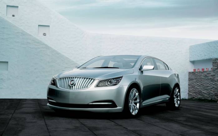 Широкоформатные обои Под углом Buick Invicta Concept, Под углом Бьюик Инвикта Концепт (Buick Invicta Concept)