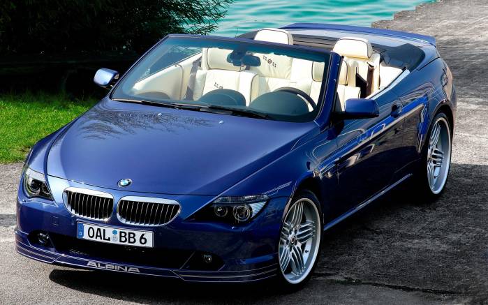 Широкоформатные обои Купэ BMW B3 Alpina, Купэ БМВ Альпина (BMW B3 Alpina)