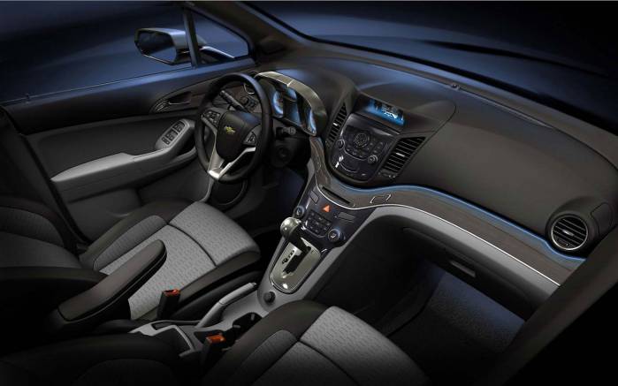 Широкоформатные обои Интерьер Chevrolet Orlando Concept 2008, Интерьер Шевроле Орландо (Chevrolet Orlando Concept 2008)