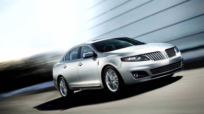 Широкоформатные обои Серый lincoln mks 2011, Серый граф