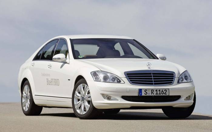 Широкоформатные обои Mercedes Benz S400, Мерседес Бенц (Mercedes Benz S400)