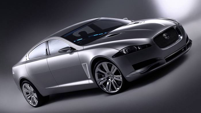 Широкоформатные обои Jaguar C XF, Красивый Jaguar