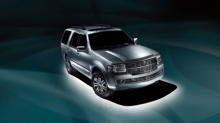 Широкоформатные обои Lincoln navigator, Гроза природы