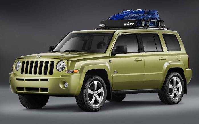 Широкоформатные обои Jeep Patriot Back Country, Джип Патриотр Бэк Каунтри (Jeep Patriot Back Country)