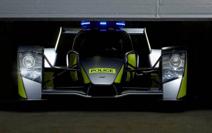 Широкоформатные обои Полицейский Caparo T1, Полицейский Капаро (Caparo T1)