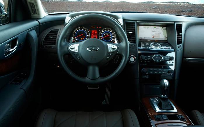 Широкоформатные обои Интерьер Infiniti FX50, Интерьер Инфинити (Infiniti FX50)