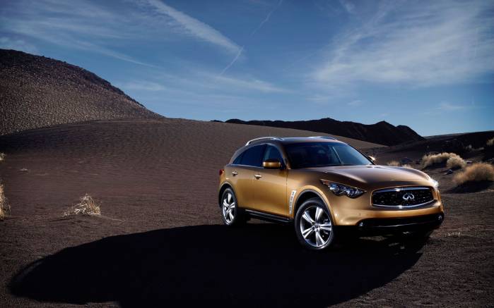 Широкоформатные обои Под углом Infiniti FX35, Под углом Инфинити (Infiniti FX35)