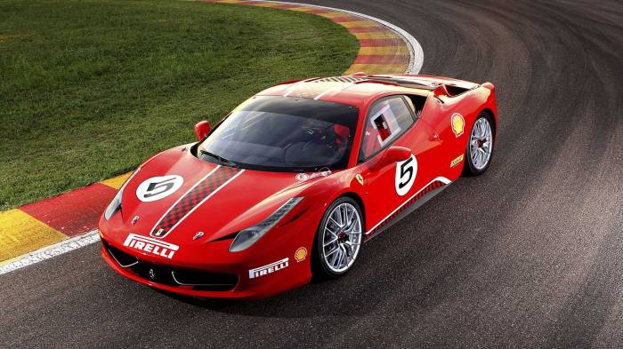 Широкоформатные обои Ferrari 458, Спортивный Ferrari 458