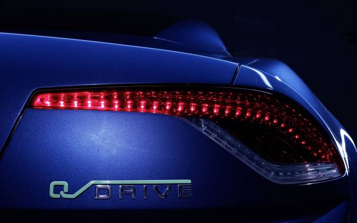 Широкоформатные обои Fisher Karma Hybrid QDrive, Задняя фара Фишер Карма Гибрид КуДрайв (Fisher Karma Hybrid QDrive)