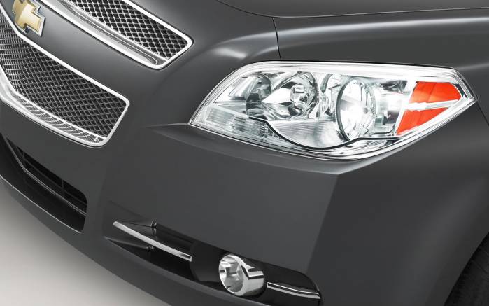 Широкоформатные обои Фара Chevrolet Malibu 2008, Фара Шевроле Малибу (Chevrolet Malibu 2008)