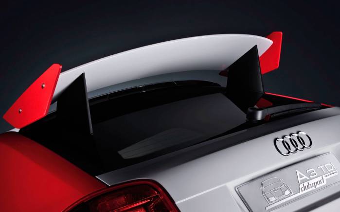 Широкоформатные обои Спойлер Audi A3, Спойлер Ауди А3 Клабспорт Кватро (Audi A3 Clubsport Tdi Quattro)