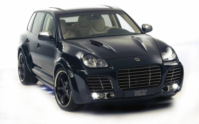 Широкоформатные обои Porsche Cayenne TechArt Magnum, Порш Кайен Магнум (Porsche Cayenne TechArt Magnum )