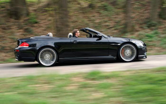 Широкоформатные обои Кабриолет BMW G power M6 hurricane, Кабриолет БМВ пауэр М6 Харрикейн (G power M6 hurricane)