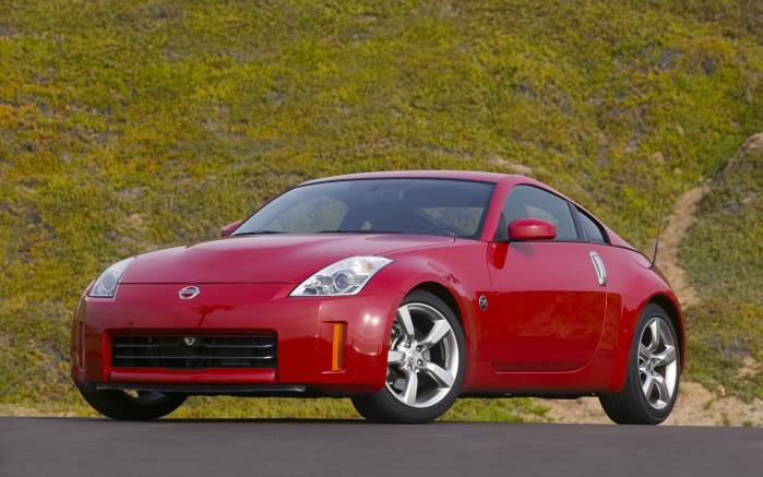 Широкоформатные обои Nissan 350Z Coupe 2008, Ниссан Купэ (Nissan 350Z Coupe 2008)