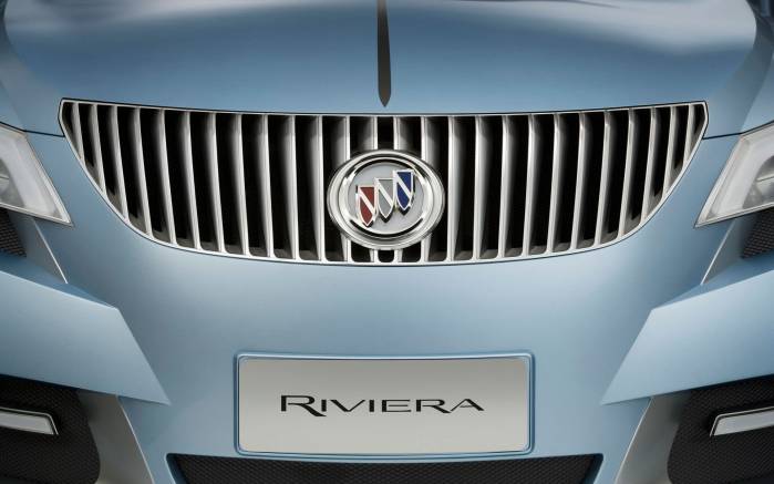 Широкоформатные обои Логотип Buick Riviera Concept 2009, Логотип Бьюик Ривьера Концепт (Buick Riviera Concept)