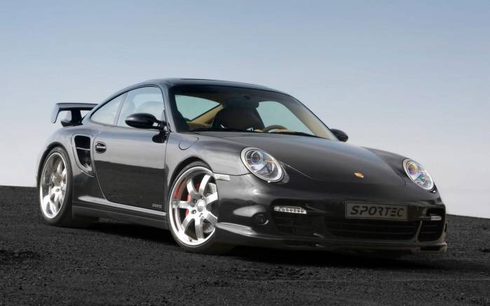 Широкоформатные обои Porsche 911 Sportec, Порш 911 спортек (Porsche 911 Sportec)