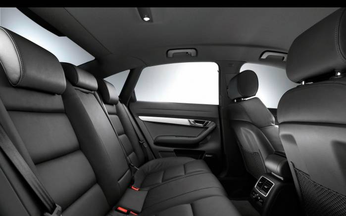 Широкоформатные обои Audi A6 сиденья, Интерьер Ауди А6 (Audi A6 3.0 TFSI V6)