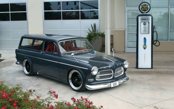 Широкоформатные обои Volvo Amazon SEMA, Вольво Амазон (Volvo Amazon SEMA )