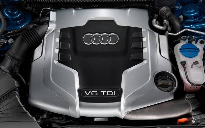 Широкоформатные обои Audi A5 V6 TDI мотор, Ауди А5 (Audi A5 V6 TDI)