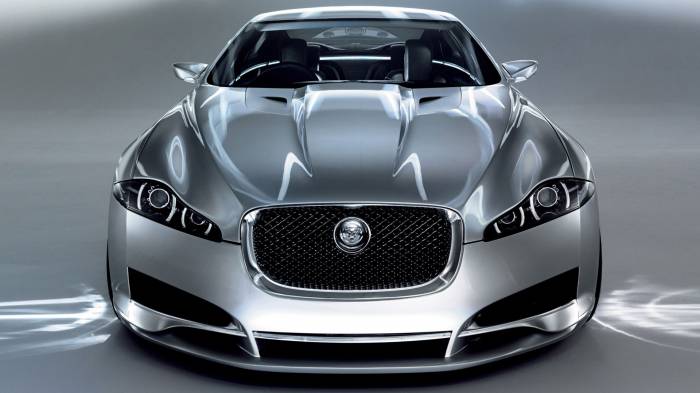 Широкоформатные обои Концепт jaguar, Блестящий автомобиль
