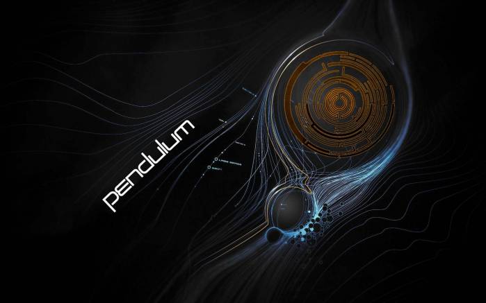 Широкоформатные обои Логотип Пендулум, Pendulum логотип