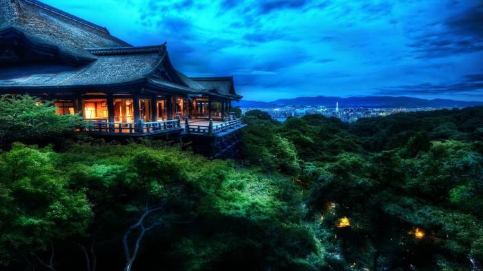Широкоформатные обои Кyoto, Японский дворец